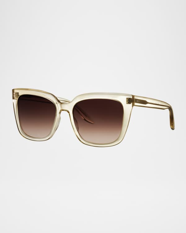 Tory Burch Black Polarized Square Sunglasses main image 1