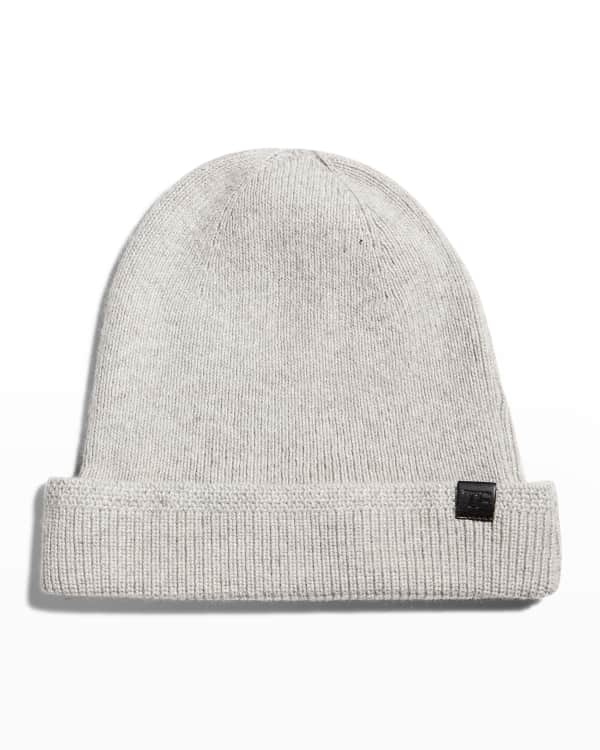 Neiman Marcus Men's Cashmere Beanie Hat Neiman Marcus