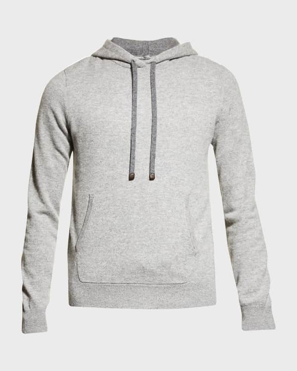 Neiman Marcus Cashmere Collection Men s Cashmere Hoodie Neiman