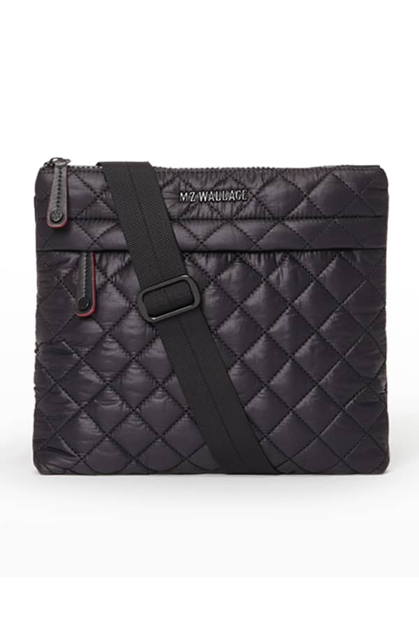 MZ WALLACE Metro Scout Small Quilted Zip Crossbody Bag Neiman Marcus