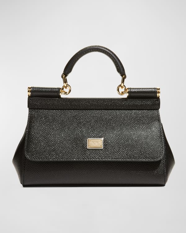 Dolce&Gabbana Devotion Mini Leather Top-Handle Bag | Neiman Marcus