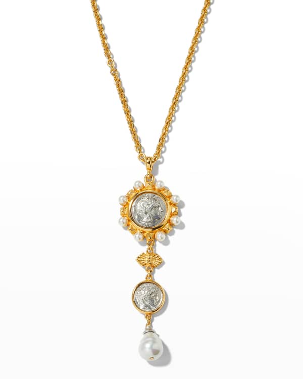 Blair hera pearl initial cheap pendant