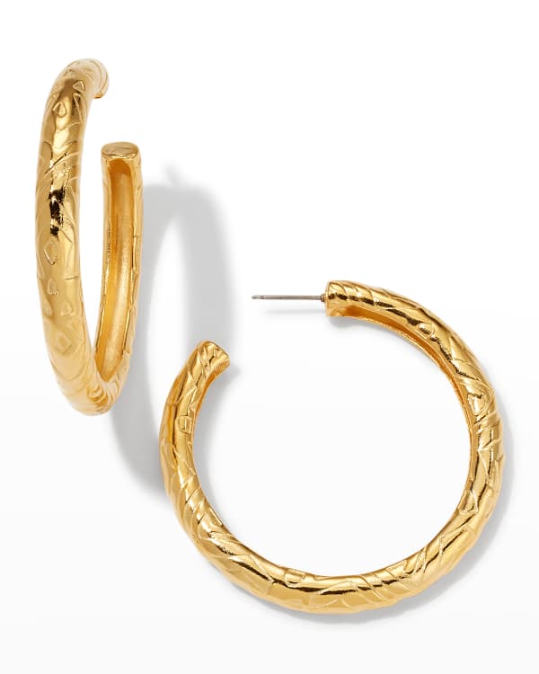 Ben Amun Round Topcircle Drop Gold Clip On Earrings Neiman Marcus
