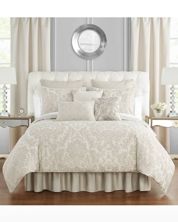 Waterford Maritana Reversible 4Piece King Comforter Set Neiman Marcus