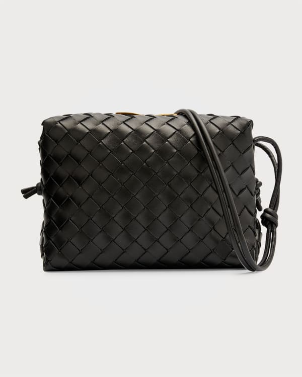 Bottega Veneta Loop Mini Intrecciato Crossbody Bag | Neiman Marcus
