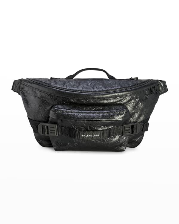 Balenciaga men's Oversized Nylon Belt Bag | Neiman Marcus