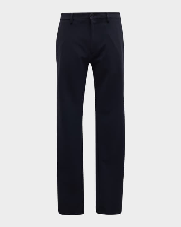 Emporio Armani Men's J15 Techno-Stretch Straight-Leg Pants