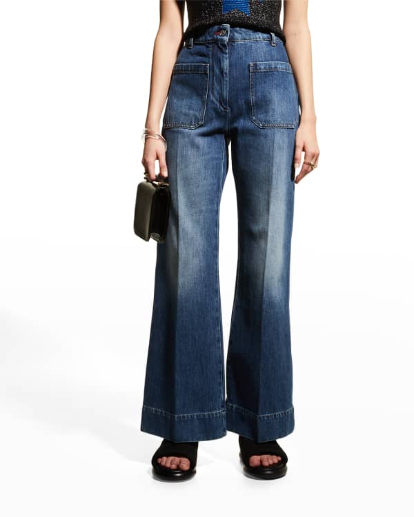 超目玉枠】 The Marrakech Faded Flared Jeans