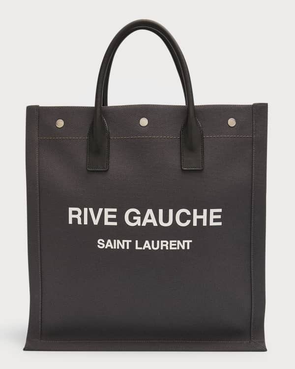 Saint Laurent Le Monogramme Canvas Shoulder Bag in Metallic for Men