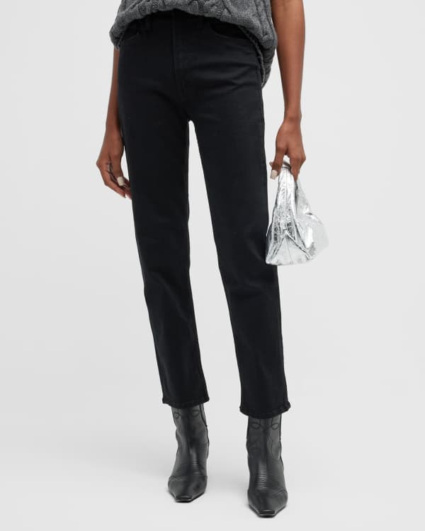 MOTHER Snacks! The High Waisted Twizzy Skimp Jeans | Neiman Marcus