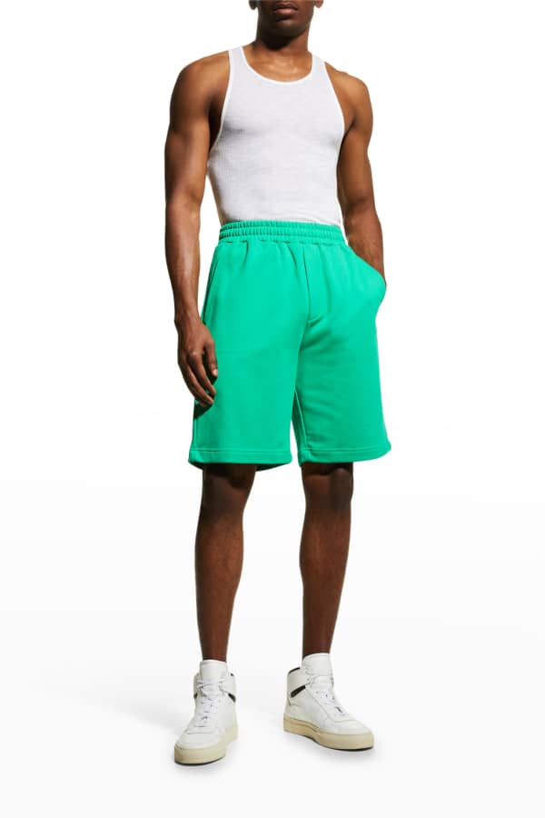 Dsquared2 Men's TieDye Logo Sweat Shorts Neiman Marcus