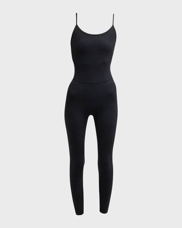 フィットネストップス [Alo Yoga] Alosoft Melody Full Length Bootcut Onesie Alosoft Melody Full Length Bootcut Onesie - Black | Alo Yoga
