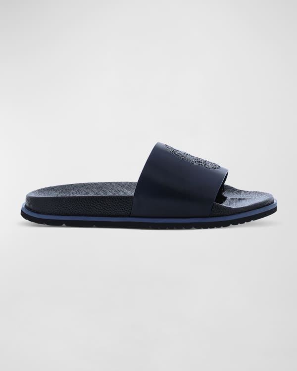 Versace Men's Medusa-Head Slide Sandals | Neiman Marcus