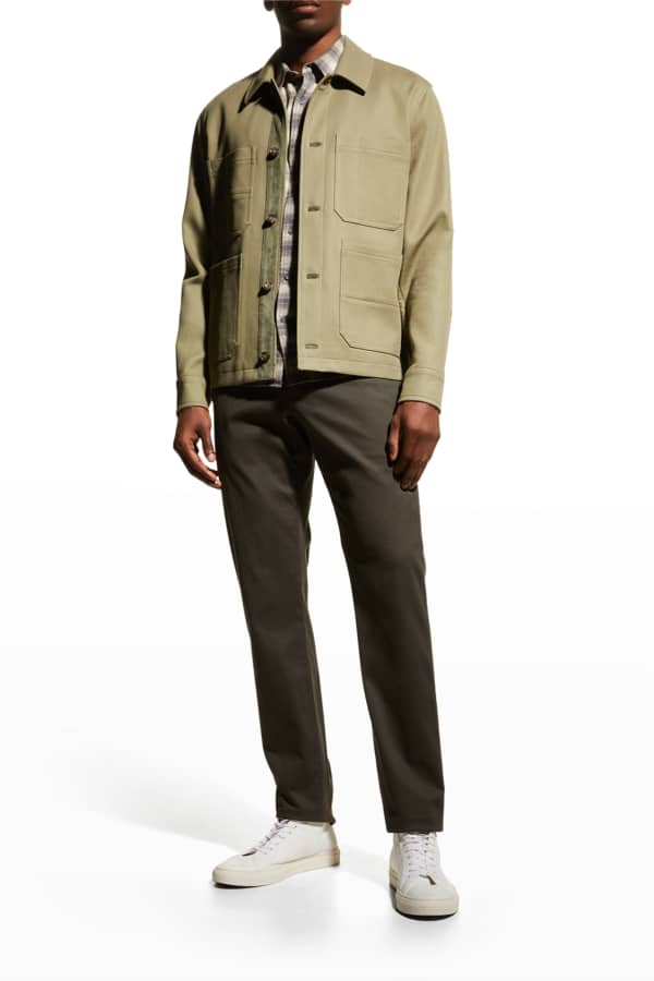 NANA JUDY Men's Maddox Cotton Shirt Jacket | Neiman Marcus