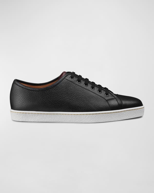 Bally Men s Myller Mixed Leather Low Top Sneakers Neiman Marcus