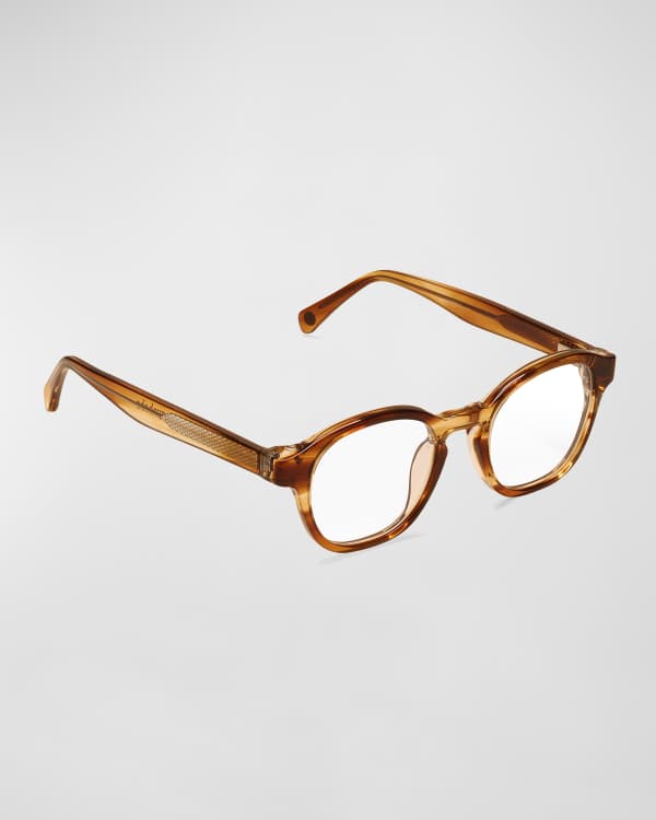 Eyebobs Master Mind Round Acetate Reader Glasses Neiman Marcus