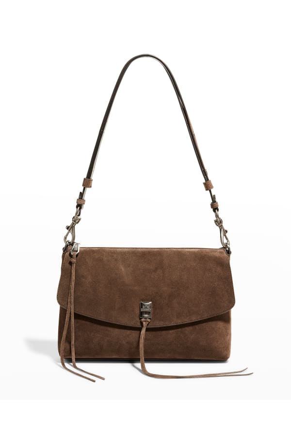 Rebecca Minkoff Darren Small Suede Crossbody Bag