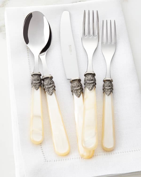Godinger 92-Piece 20th-Century Baroque Silver-Plated Flatware