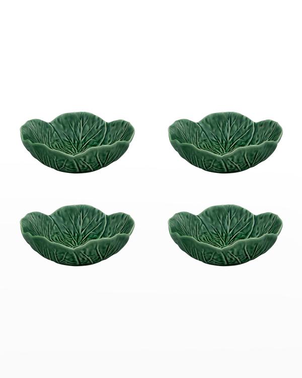 Bordallo Pinheiro Cabbage Bowl Set - 6 Oz Green