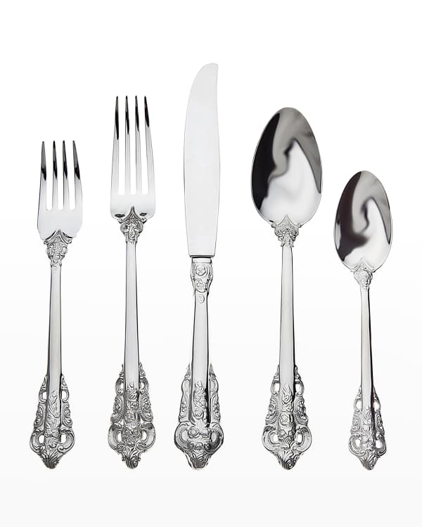 Stainless Steel Hanging Flatware Set with Stand – The Bennington