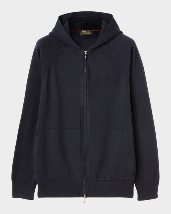 Bottega Veneta Men's Compact Wool Double V-Neck Sweater