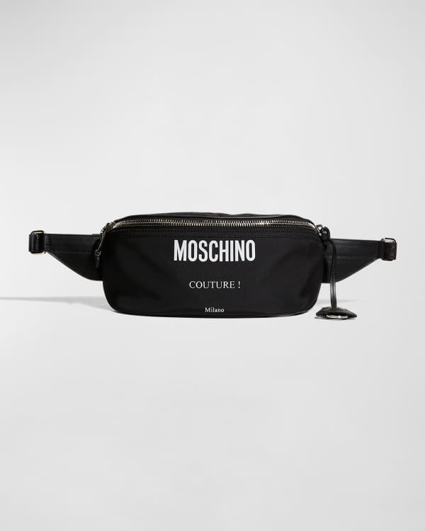 Versace Men's Medusa Nylon Belt Bag | Neiman Marcus
