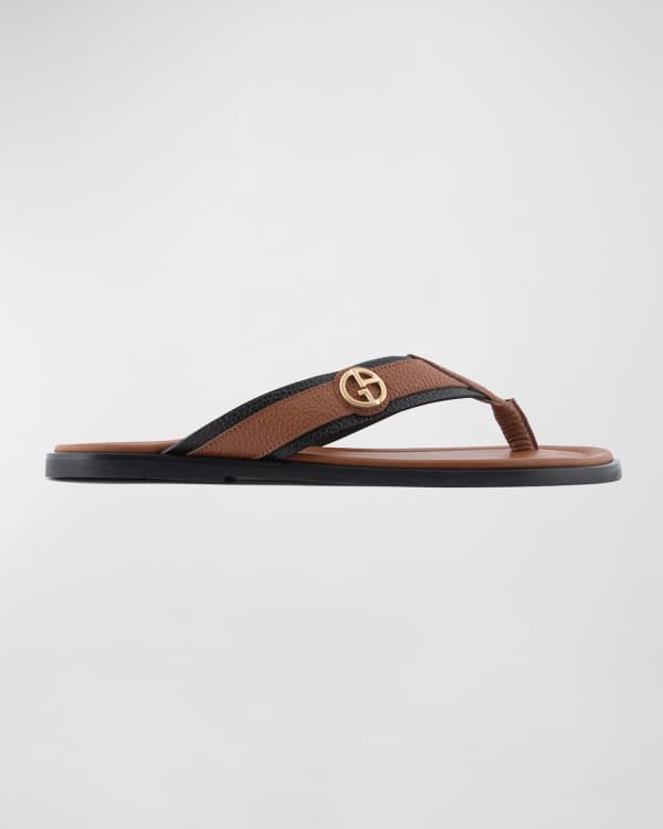 Loubi Flip thong sandals in brown - Christian Louboutin