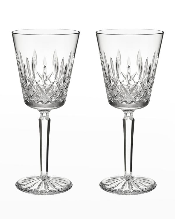 2 Verres Gobelets Doubles Waterford Lismore Pops En Cristal Violet – Neufs, Boîte Ouverte