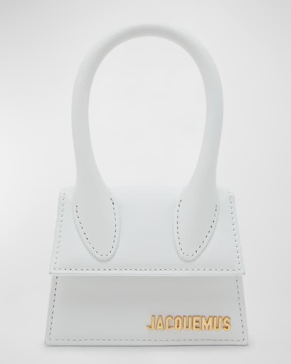 Shop Jacquemus Le Chiquito Noeud Coiled Top Handle Bag