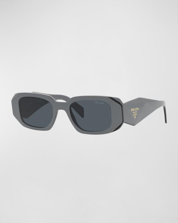Prada Men's Rimless Metal Sunglasses - Mirrored | Neiman Marcus