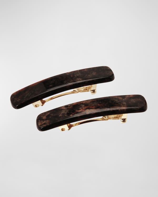 人気のクリスマスアイテムがいっぱい！ Paris de Alexandre LilSerai Marcus Neiman | Barrette Medium ヘアアクセサリー