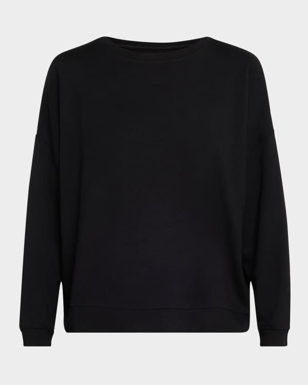 Marc Jacobs Gem Logo Knit Crewneck Sweater | Neiman Marcus