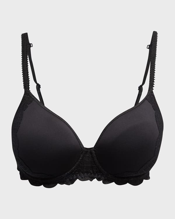 Agent Provocateur Skylee Sequin-Embellished Tulle Bra | Neiman Marcus