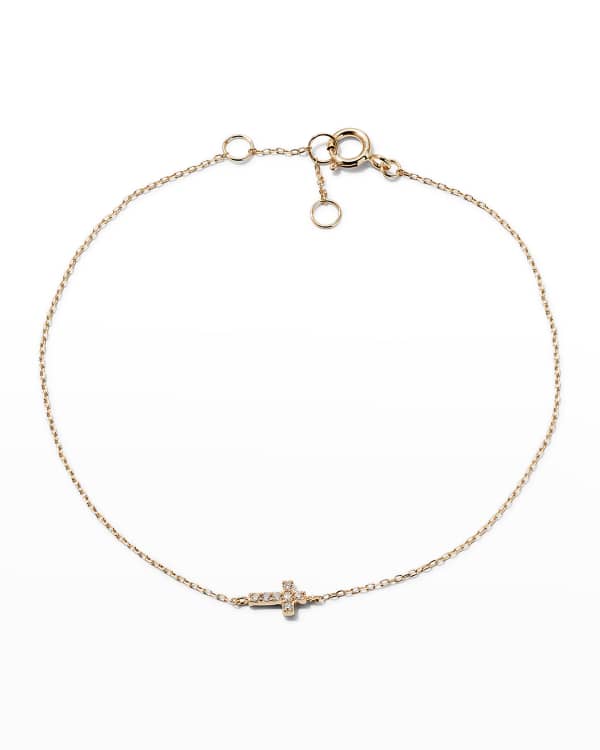 Kira Pearl Delicate Chain Bracelet: Women's Designer Bracelets