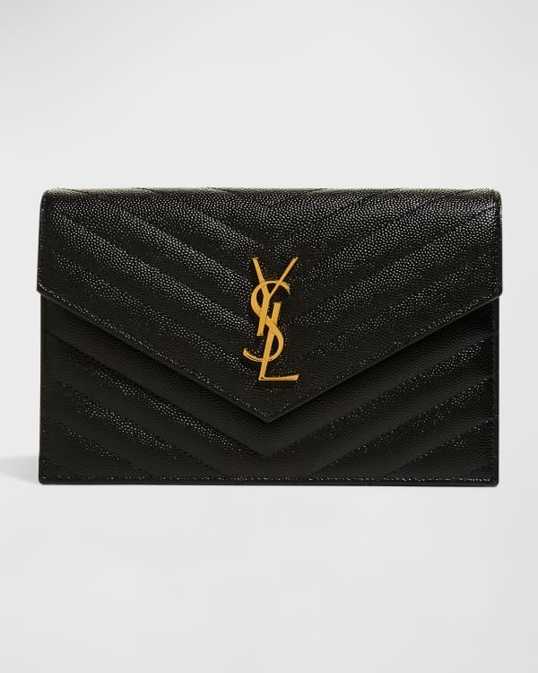 Ysl tortoise card holder hot sale