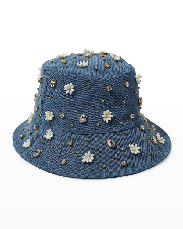 Simon Miller Crochet Cotton Bucket Hat | Neiman Marcus