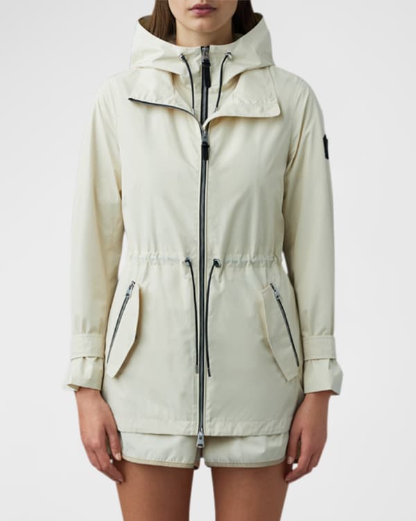 Mackage＊ISHA Rain Jacket＊レインジャケット Isha, Rain jacket with balloon sleeves | Mackage® US