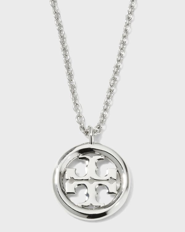Tory Burch Kira Enamel Pendant Necklace | Neiman Marcus