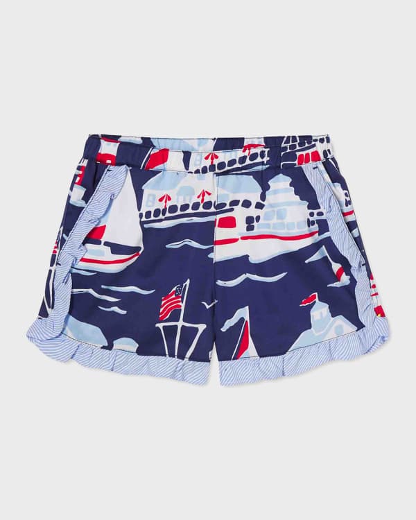 Doodle Printed Shorts