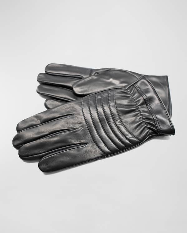 Mazzoleni Gloves Men's Spanish Entrefino Leather Gloves Neiman Marcus