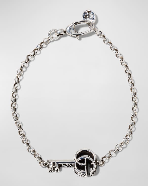 Sterling Silver Heart Bracelet With Trademark
