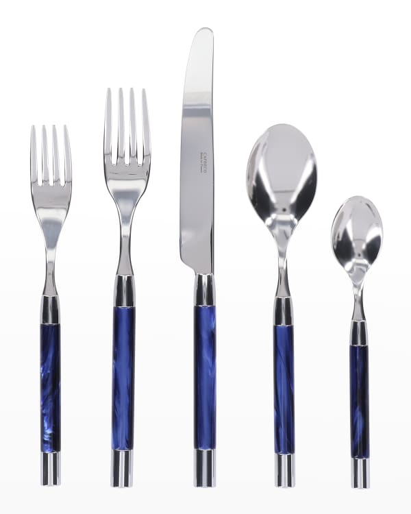 Fitz and Floyd Bistro Classic 45-Piece Flatware Set