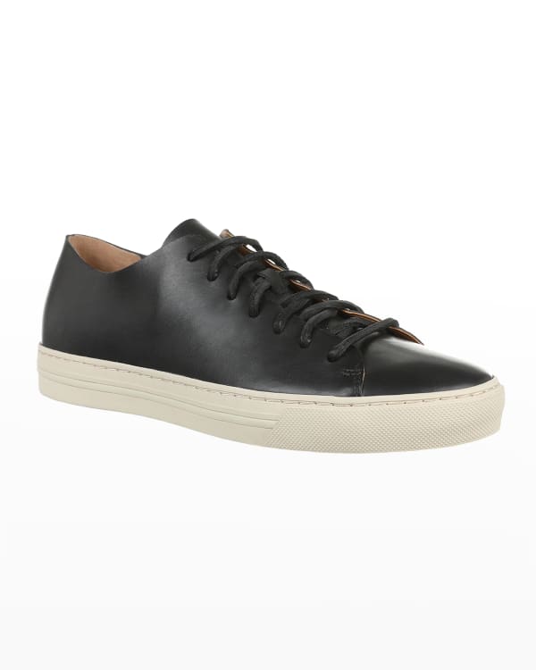 Suede Leather Low-Top Sneakers