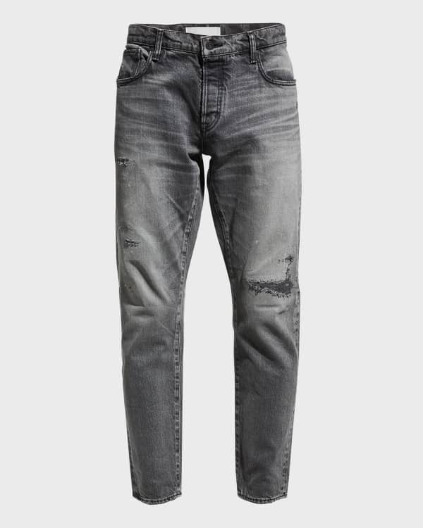 Jean skinny cropped homme top
