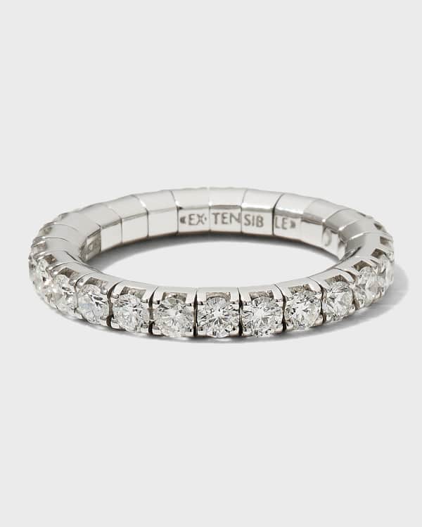 Adam Foster Fine Jewelry 18k Constellation Lava Rock Ring w Black Diamonds Size 6 Neiman Marcus