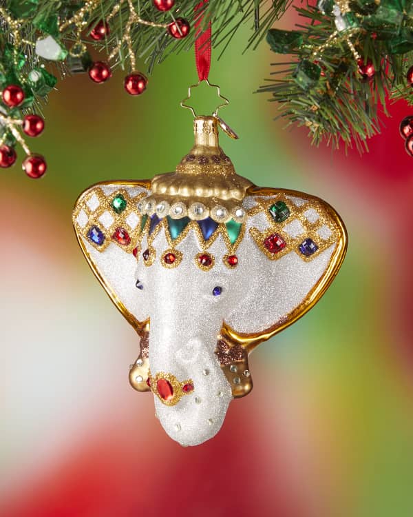 Artificial Snow Flocked Christmas Tree with Metal Stand