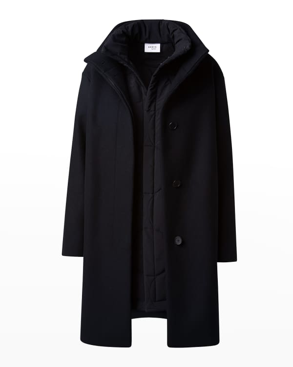 Akris punto wool coat clearance