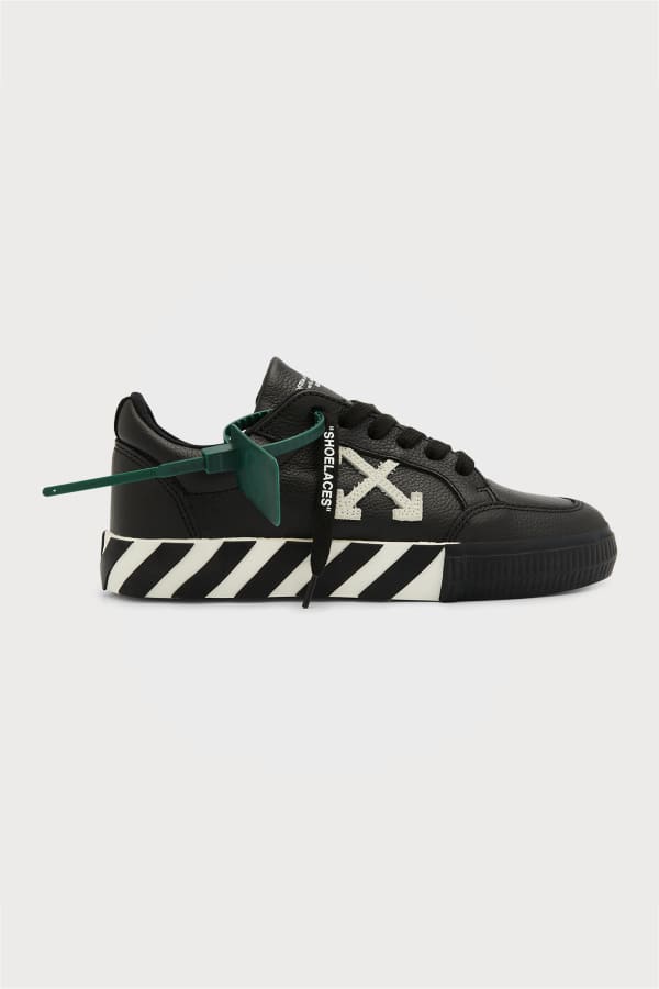 Off-White Floating Arrow Suede Low-Top Sneakers | Neiman Marcus