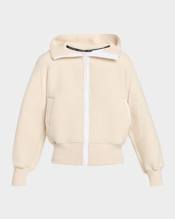【2020✨️Theory】OVERLAY DF LUXE NEW DIVIDE Theory Luxe New Divide Cashmere Bomber Jacket | Neiman Marcus