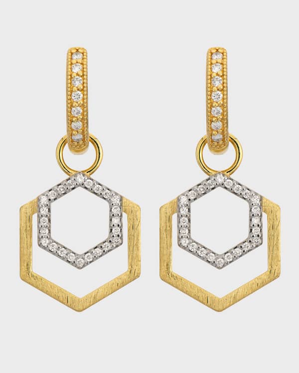 Jude Frances Casablanca Moroccan Earring Charms with Diamonds